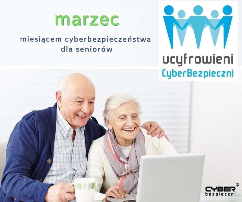 plakat Ucyfrowieni CyberBezpieczni
