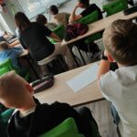 klasa lekcyjna podczas warsztatów